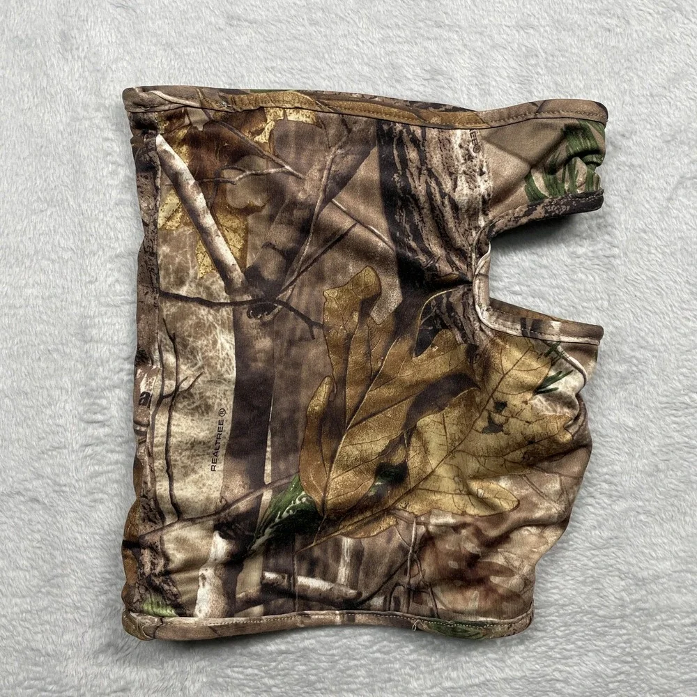 Realtree Balaclava Face Mask Unisex One Size Brown Camo No Scent Technology